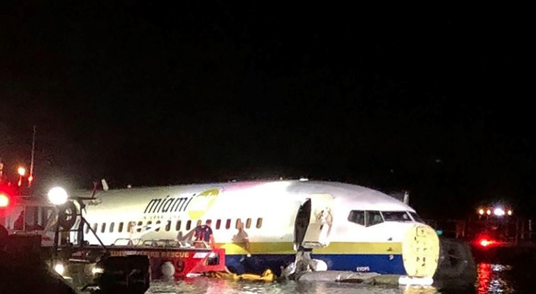 Boeing Plane With 143 Passengers Crashes Into River