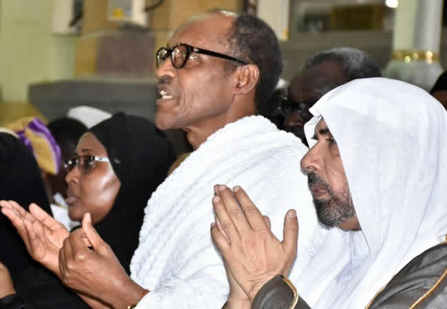 President Buhari Performs Lesser Hajj In Mecca