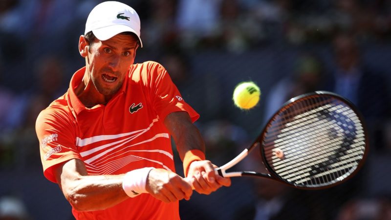 World Number One Novak Djokovic  Wins Thriller In Rome