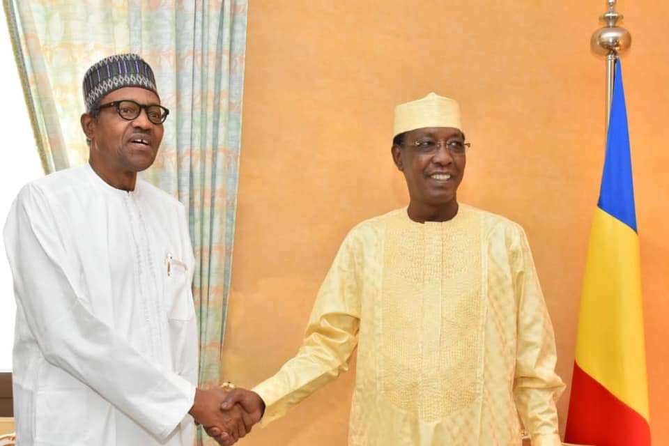 PHOTONEWS: President Buhari Holds Bilateral Meeting With Chadian President In Makkah