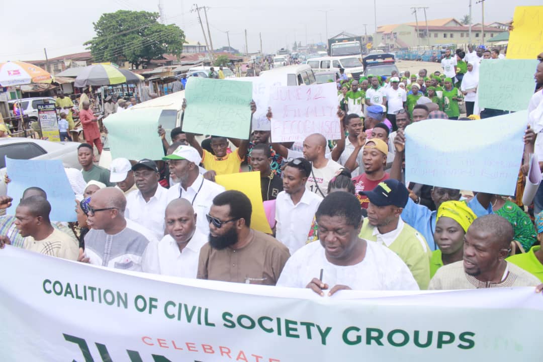 June 12: Civil Societies March In Osun, Demand Declaration Of MKO’s Election Result