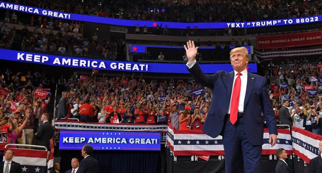 Trump Launches 2020 Bid With Vow To ‘Keep America Great’