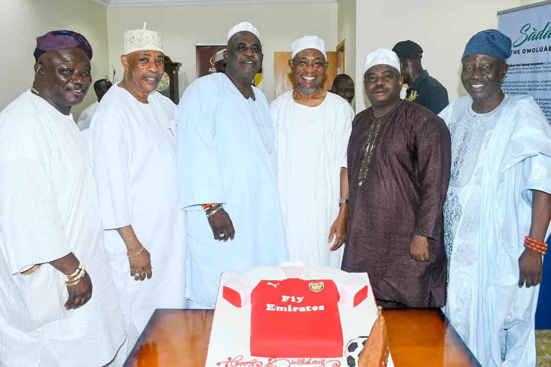 PHOTONEWS: Lagos Chiefs Pay Aregbesola Eid Homage