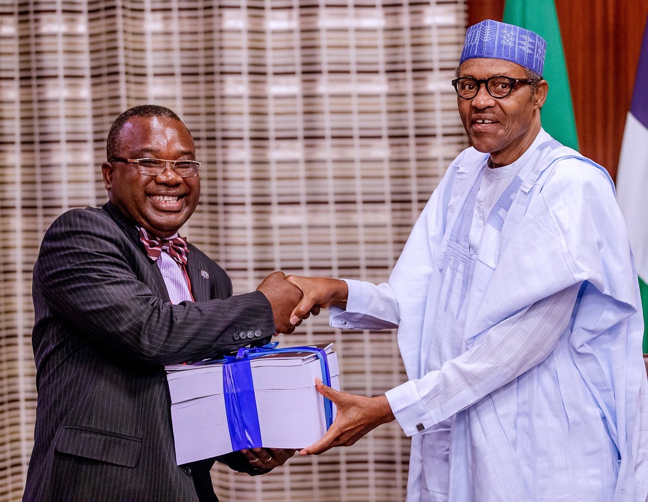 PHOTONEWS: President Buhari Receives Report On Reform Of SARS