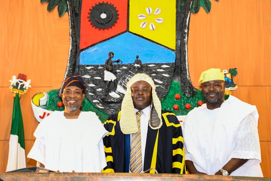PHOTONEWS: Aregbesola Attends Inauguration Of Lagos 9th Assembly