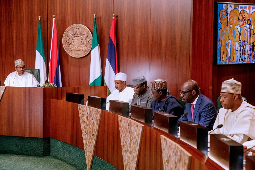 Buhari Meets APC Governors Over Ministerial Appointments