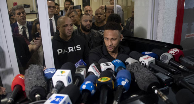 Brazil Police Question Neymar Over Alleged Rape