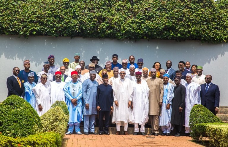 Buhari Inaugurates National Economic Council, Tasks Them To Focus On Education, Health, Security, Agriculture