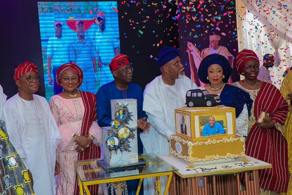 PHOTONEWS: Tinubu, Oyetola Attend Badejo’s 70th Birthday In Lagos