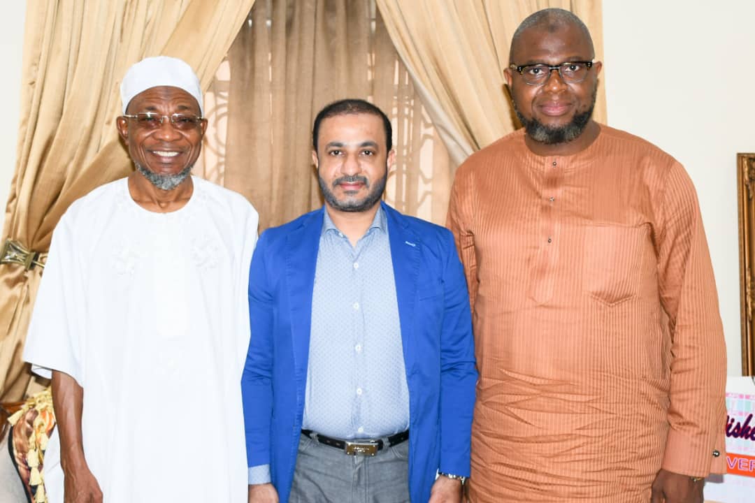 PHOTONEWS: UAE Consular General Visits Aregbesola In Lagos