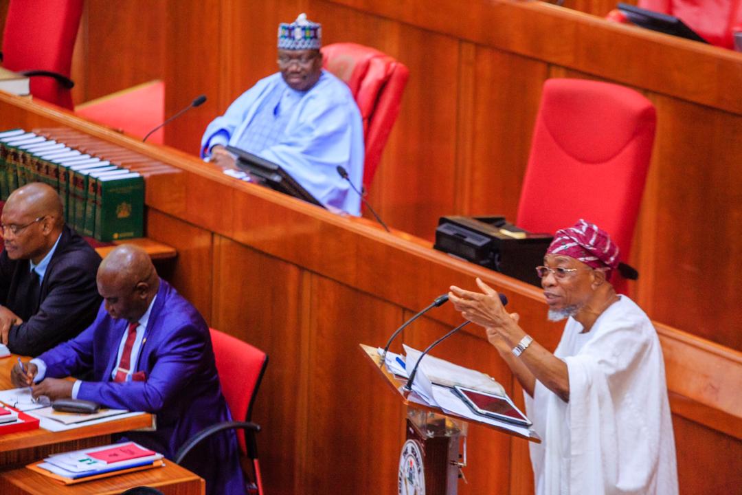 Ministerial Screening: Aregbesola Holds Senate Spellbound, as He Outlines His 8-years Administration Achievements In Osun