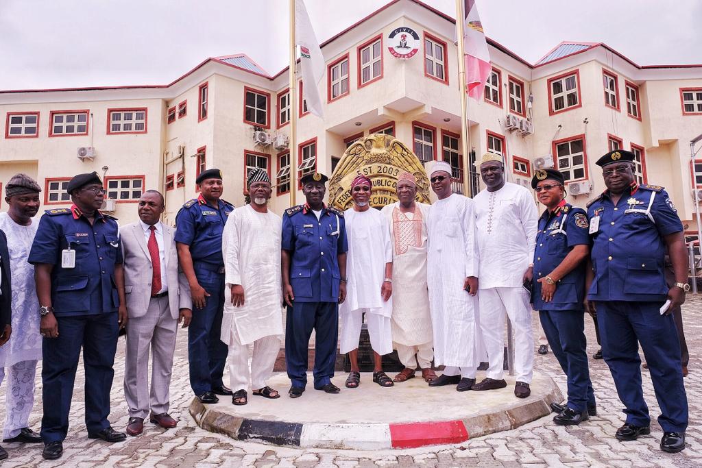 Aregbesola Pays Familiarization Visit To NSCDC Headquarters