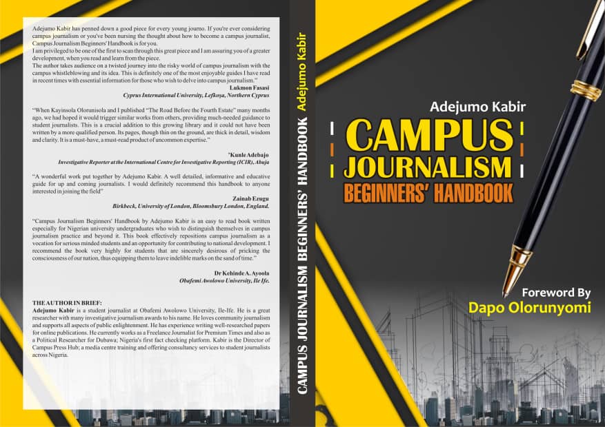 Nigerian Student Unveils Campus Journalism Beginners” Handbook
