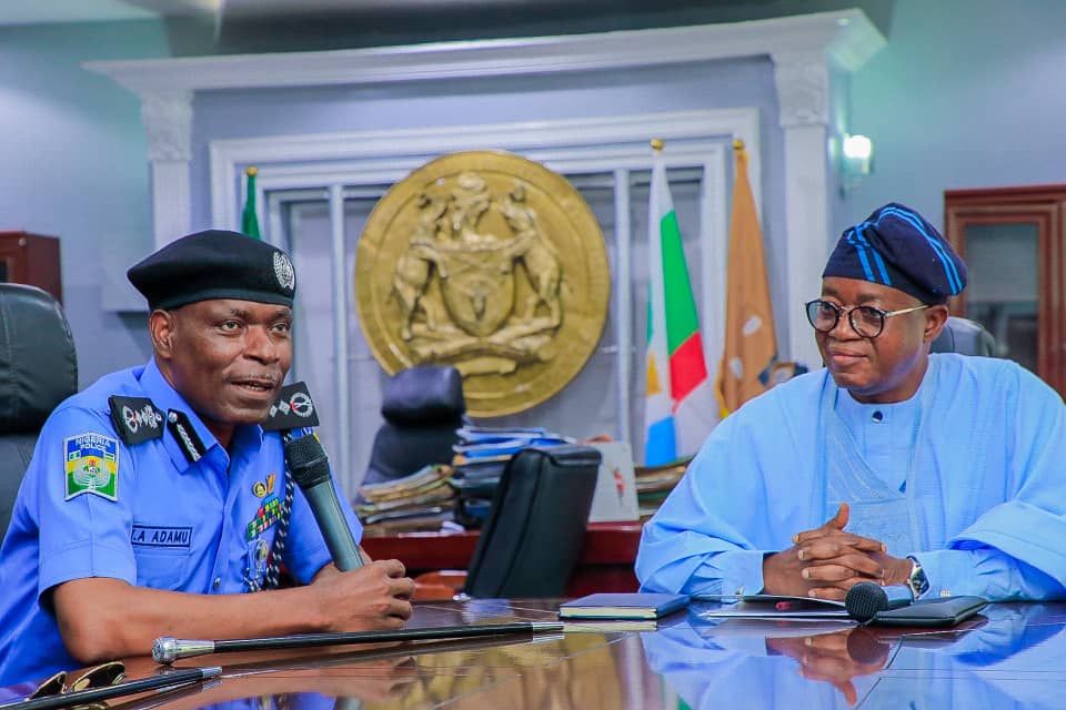 IGP Adamu Lauds Governor Oyetola’s Commitment To Sustaining Osun’s Peaceful Status