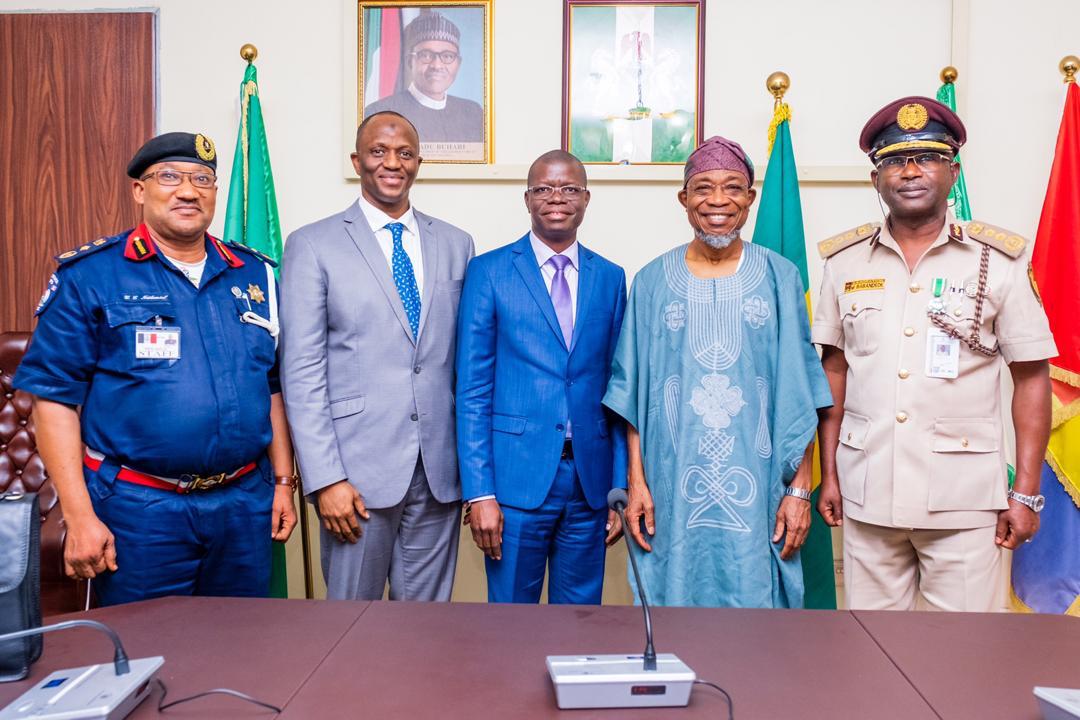 PHOTONEWS: Aregbesola Receives Leadership Of West African Anti-Graft Agency In Abuja
