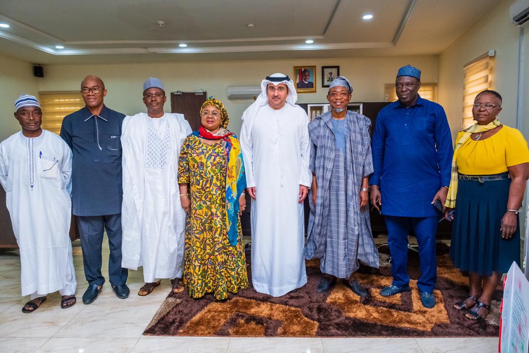 PHOTONEWS: UAE Ambassador Visits Aregbesola In Abuja