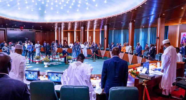 Buhari Presides Over First FEC After London Trip
