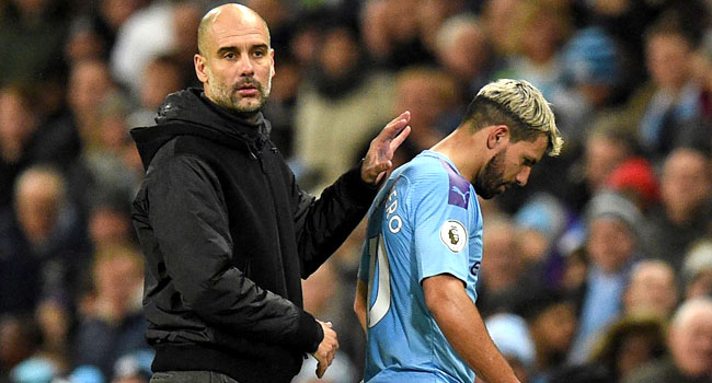 City Striker, Aguero Out For A Few Weeks