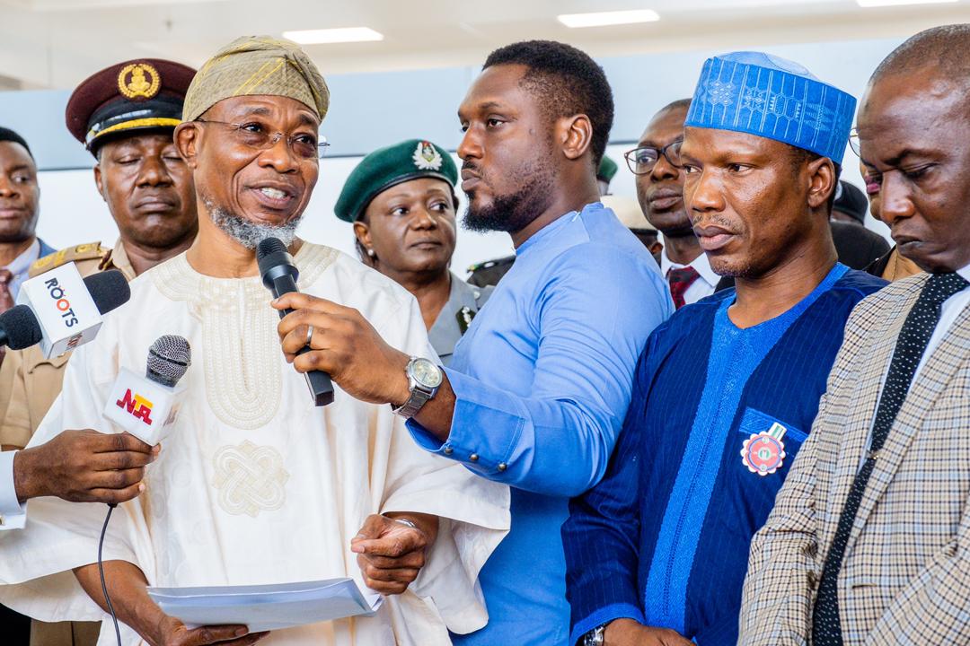 PHOTONEWS: Aregbesola Commissions Migration Information Data System At Abuja Airport