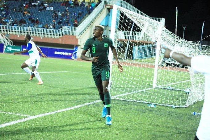 AFCON 2021 Q: Osimhen’s Brace Against Lesotho Keeps Eagles Flying