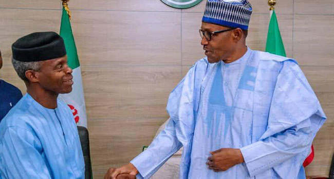 Buhari, Osinbajo Receive Half Salaries Before COVID-19 – Adesina