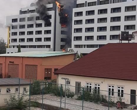 Fire Guts Accountant General Of The Federation’s Office In Abuja