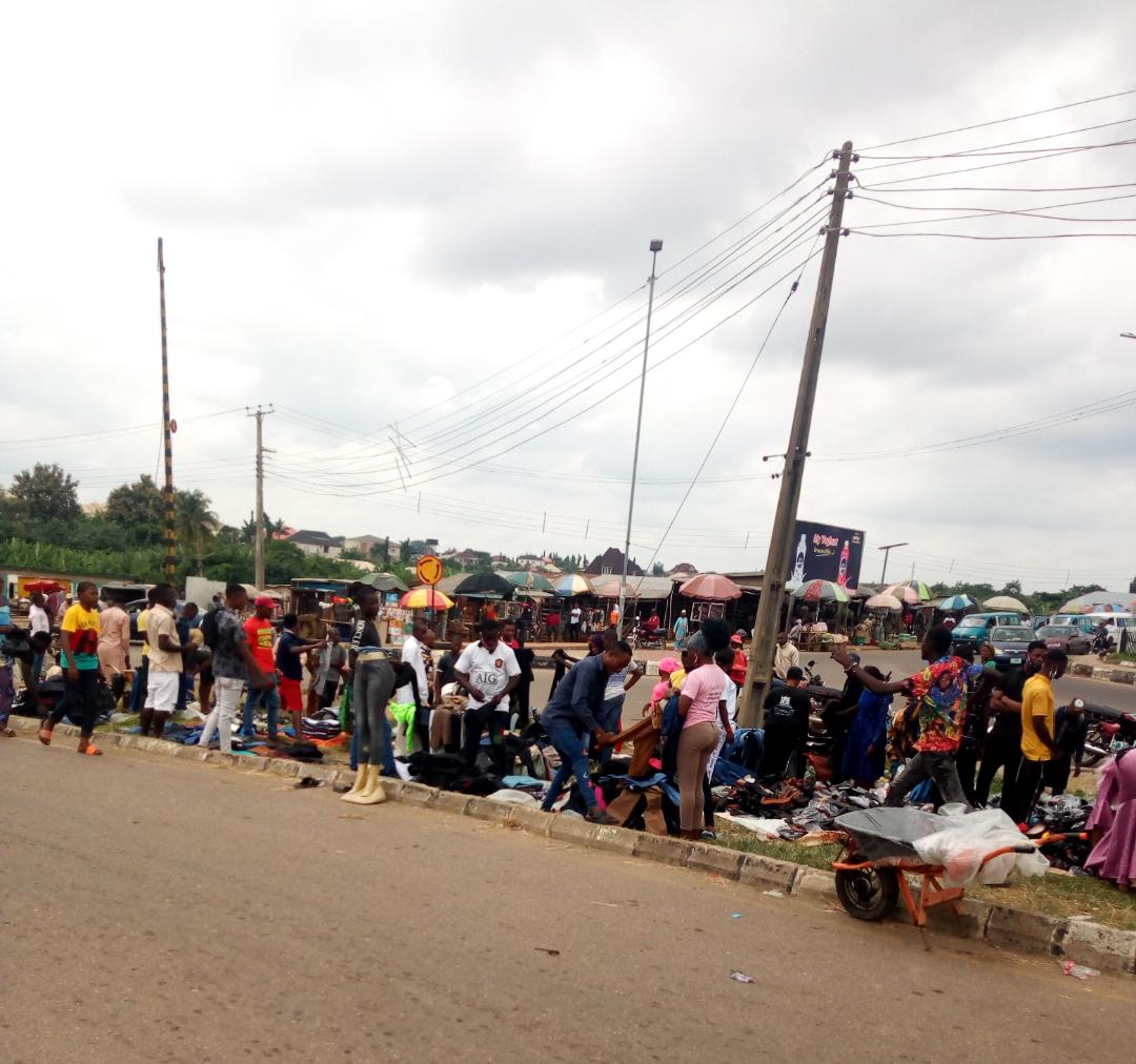 Hawkers, Roadside Sellers Turn Walkways To Makeshift Shops In Osun