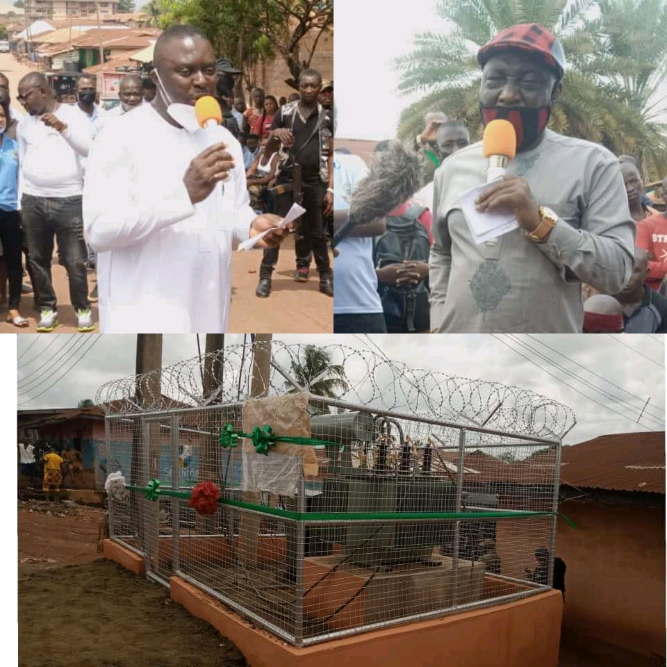 Naija Ratels FC President Barr. Paul Edeh Donates Transformer, Generators To Otukpo Community.