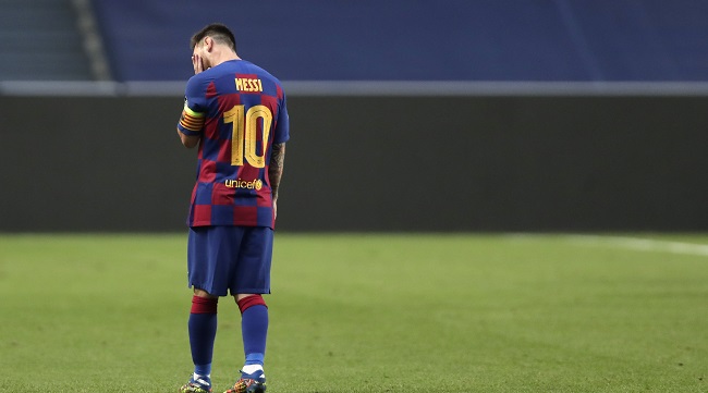 Lionel Messi’s Leaves Barcelona