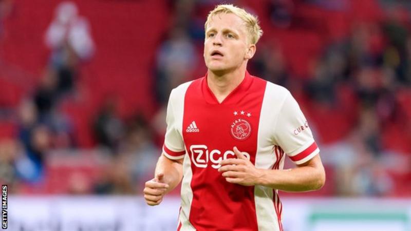 Man United Agree £40m Fee For Ajax’s Van De Beek