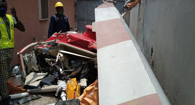 Lagos Govt Commences Reconstruction Of Helicopter Crash Site