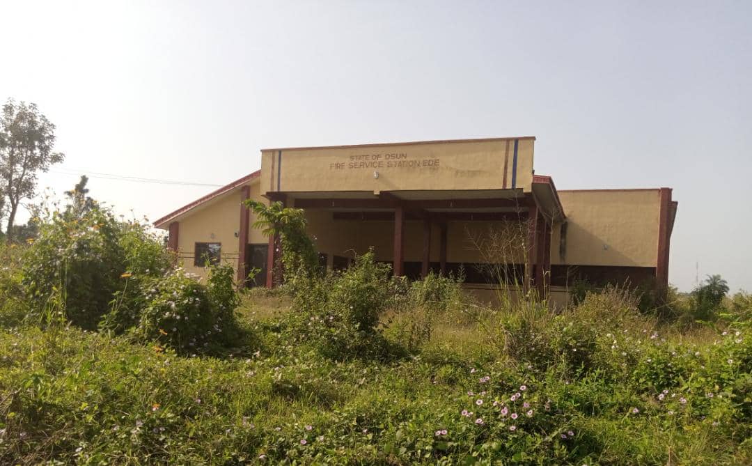 Osun Fire Service Stations Overgrown With Weeds