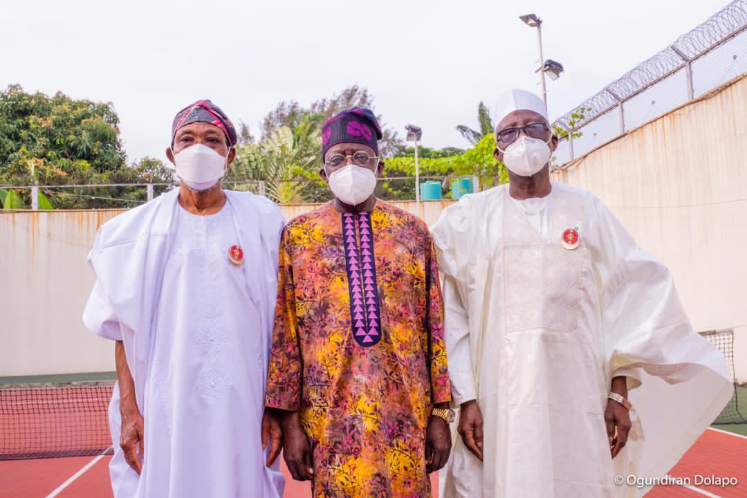 PHOTONEWS: Aregbesola, Dingyadi Visit Tinubu In Lagos