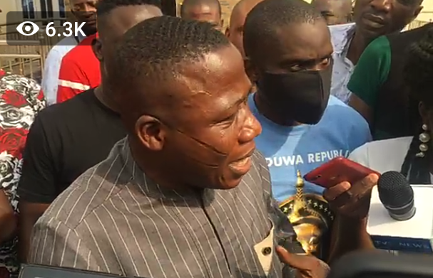 Fulani Group Seeks Sunday Igboho Arrest For Destruction Of Sarikin Fulani Property