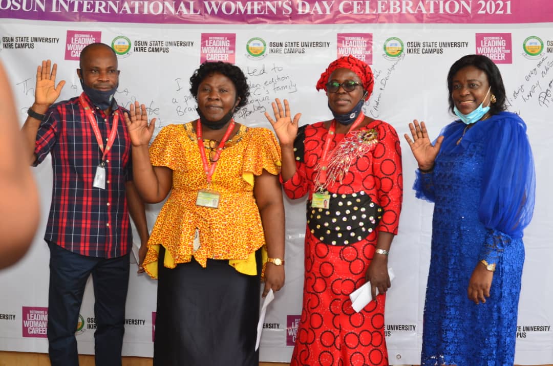 IWD: UNIOSUN VC Encourages Women To Aim High