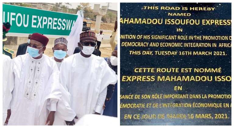 President Buhari named Expressway After Niger President