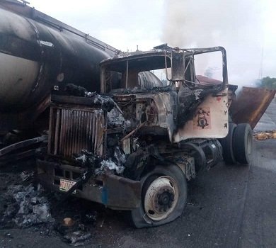 Diesel Tanker Explodes At Otedola Bridge Injured One