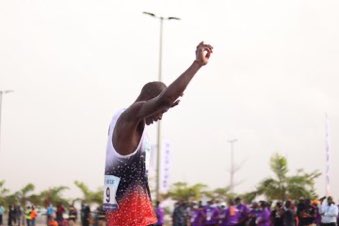 (Photos) Kenyan Wins Lagos Marathon Gets $30,000