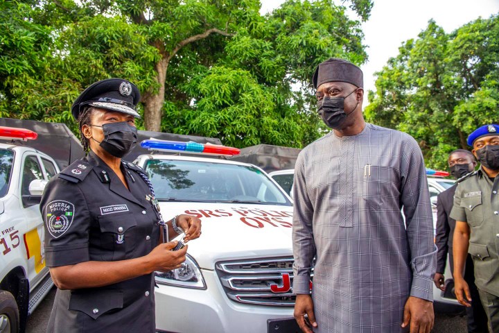 (Photos) Gov. Makinde Launches Joint Security Post To Curb Kidnapping