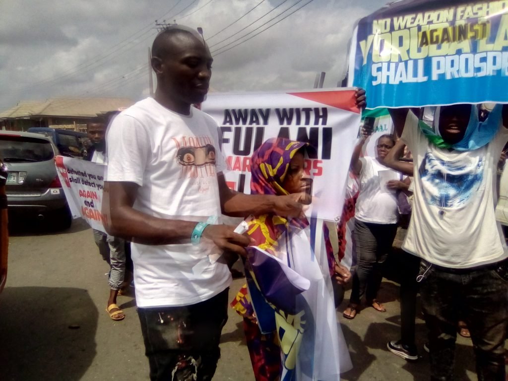 Ibadan Protest: Youths Demand Odua Nation