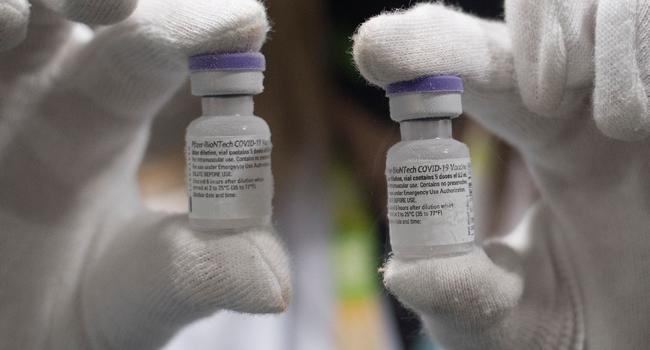 BREAKING: NAFDAC Okays Pfizer COVID-19 Vaccine For Emergency Use
