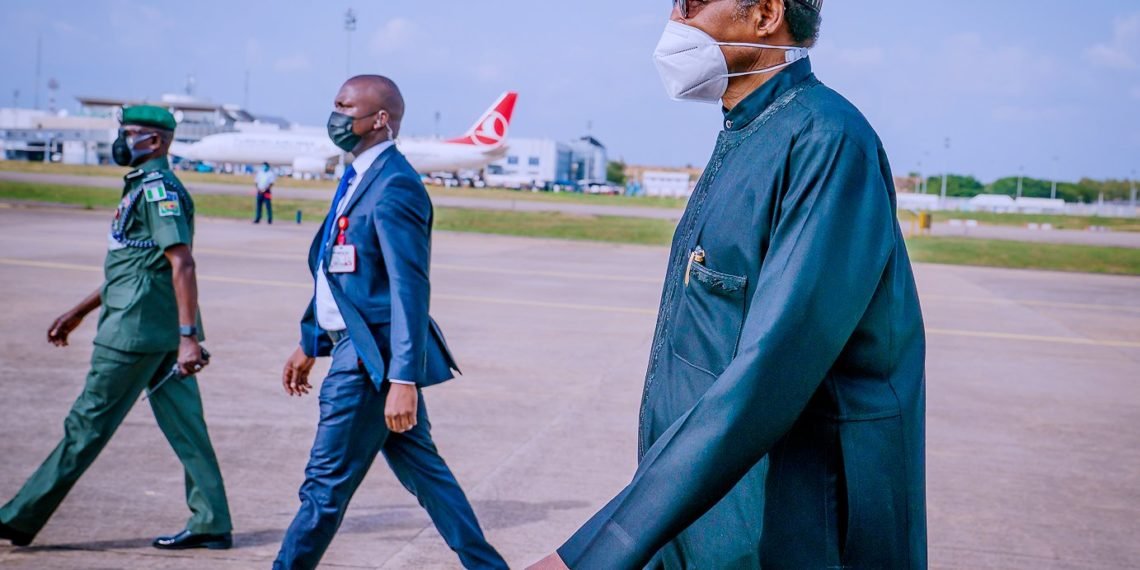 President Buhari Returns To Nigeria From Paris