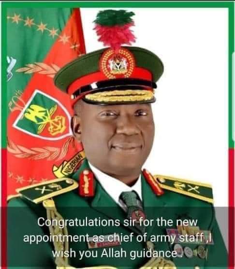 Breaking: Buhari Appoints New Chief of Army Staff