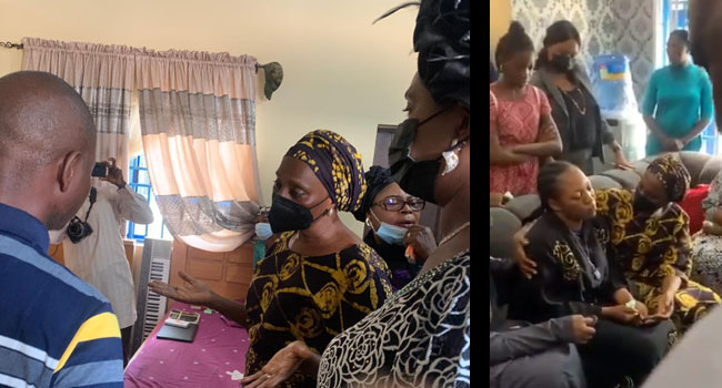 Osinbajo’s Wife Pays Condolence Visits To Families Of Military Officers Killed In Plane Crash