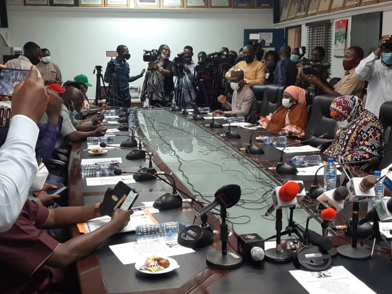 PHOTOS NEWS: FG, Kaduna Govt, Labour Union Meet