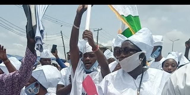 Despite Police Warning, Yoruba Nation Agitators Hold Rally