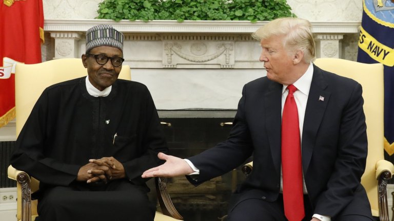 Trump Commends Buhari On Twitter Ban
