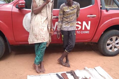 Amotekun Arrest Two Suspected Bandits With AK-47 Rifle In Ibarapa