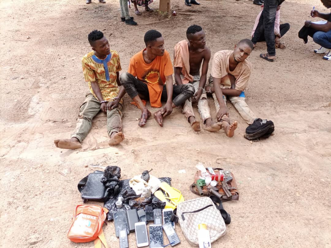 Police Parade Four Suspected Armed Robbers, Cultists In Osun
