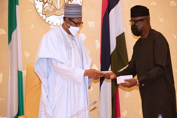 President Buhari Receives Reworked Electoral Amendment Bill